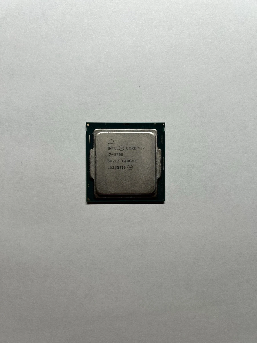 Intel Core i7-6700 Processor Model Computer Processors LGA 1151