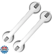 2-Pack Grab Bars for Bathtubs and Showers, 16 inch Shower Handle 