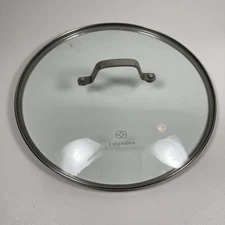 Calphalon Replacement Glass Lid Cover For 12 Inch Fry Pan 11.75” Rim 12” Outer