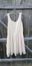 J Crew Blush Swirling Lace Dress Size 4