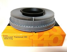 Kodak Carousel Transvue Slide Tray 140 Slides 184 0768