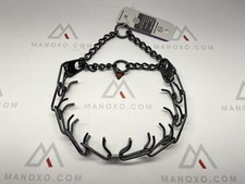 HS HERM. SPRENGER GERMANY Black Stainless Steel Prong Dog Training Col