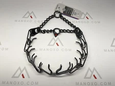 HS HERM. SPRENGER GERMANY Black Stainless Steel Prong Dog Training Col