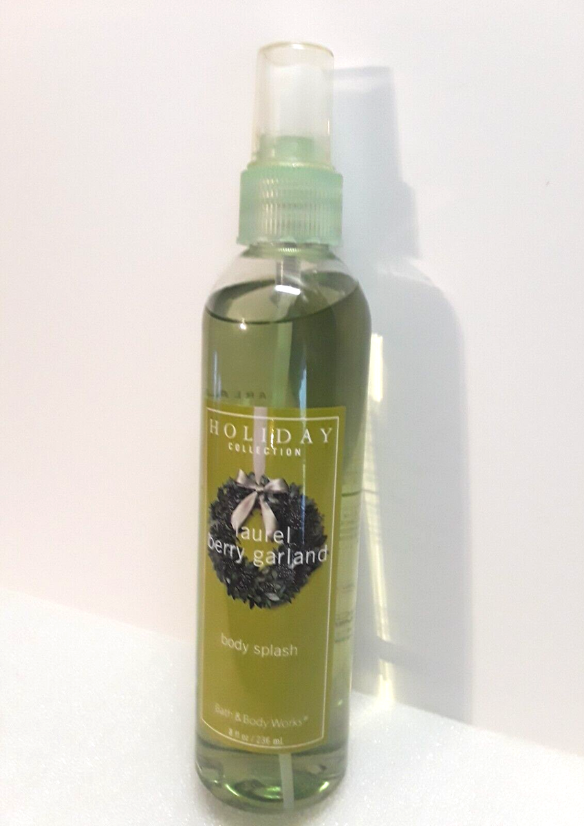 Bath Body Works Laurel Berry Garland Splash Holiday Collection