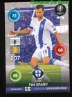 211 TIM SPARV FINLAND SUOMI CARD ADRENALYN ROAD TO UEFA EURO 2016 PANINI O