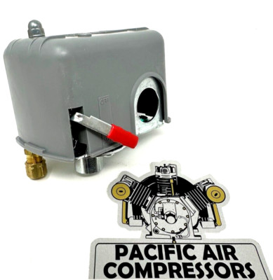 32496887 Air Compressor Pressure Switch For 2 Stage Units 135 On  / 175 psi Off