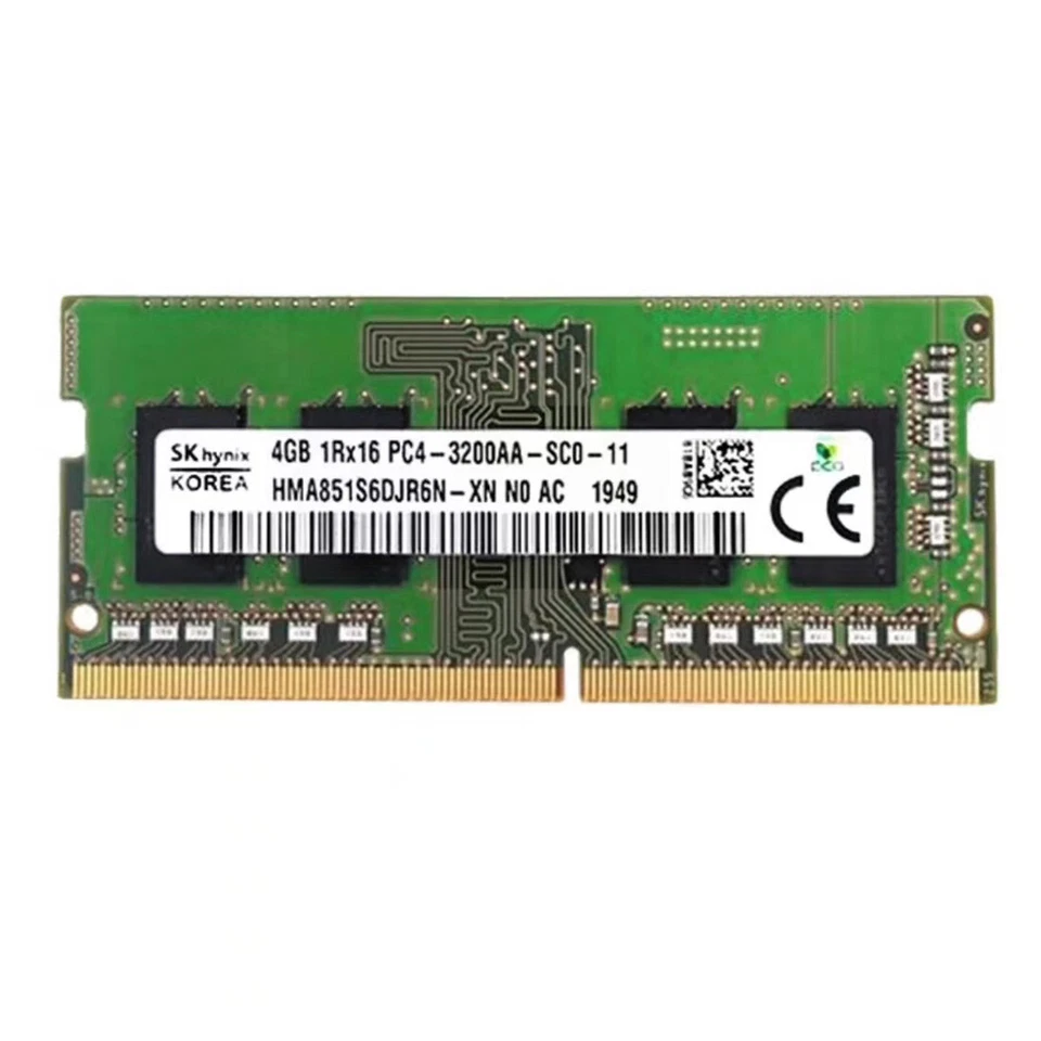 Hynix 16GB (4X4GB) DDR4 3200MHz PC4-25600 1RX16 SODIMM Memory Ram HMA851S6DJR6N - Image 2 of 4