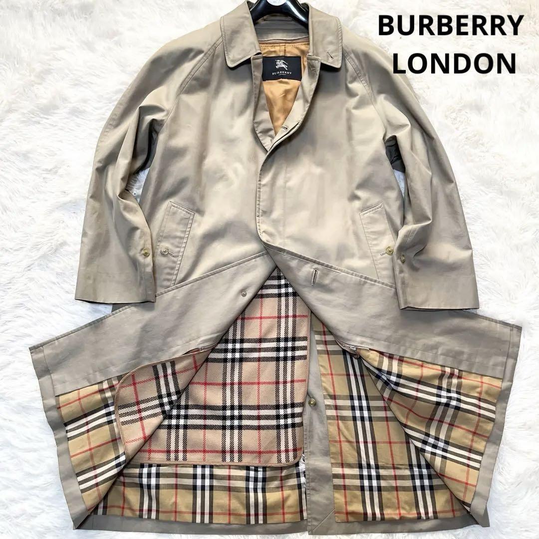 Burberry London Stand Up Collar Trench Coat Khaki With Nova Check Liner For Men thumbnail 16