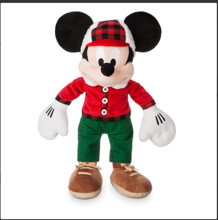 Disney Store] Mickey Mouse Holiday Plush -16