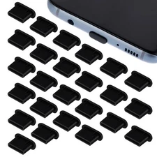 25Pcs USB C Dust Plug USB Type C anti Dust Plugs Cover Type C Charging Port Plug