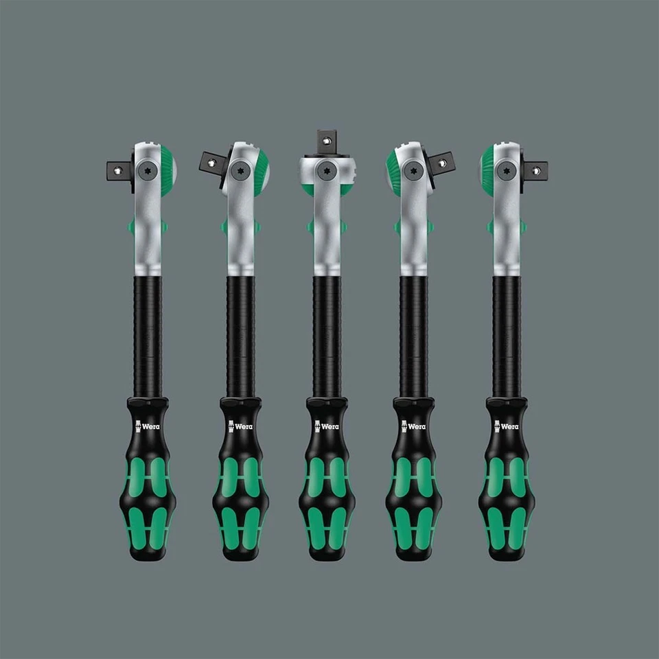 WERA SAE 1/4″ DRIVE MULTI-FUNCTION ZYKLOP SPEED RATCHET SOCKET SET - 28 PC. SET - Image 4 of 4