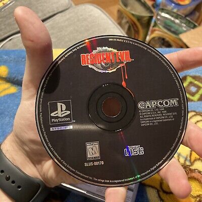 Resident Evil (Sony PlayStation 1, 1996) BLACK LABEL RARE Resident Evil (Sony PlayStation 1, 1996) BLACK LABEL RARE