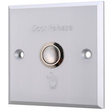 Door Open Release Exit Button NO/COM for Access Control System Aluminum Alloy