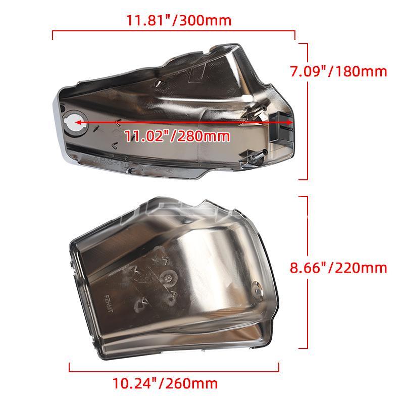 Chrome Battery Side Covers For Yamaha V Star 1100 XVS1100 Classic 1999-2011