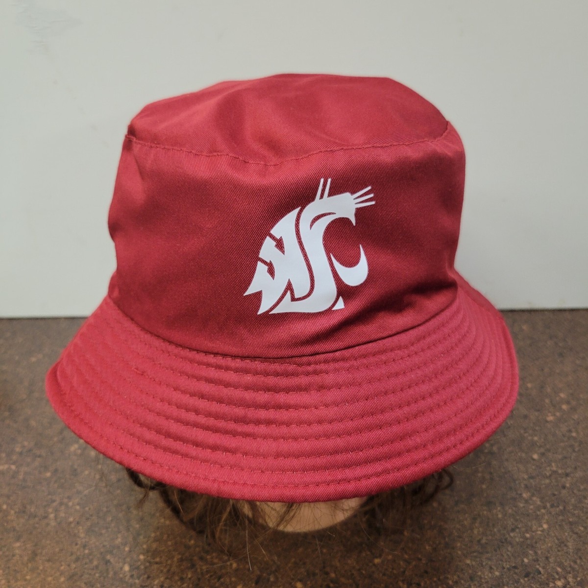 Crimson Wsu Cougars Bucket Hat Washington State University New Era