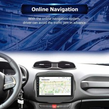 Autoradio Android 9" Stereo Auto Jeep Renegade Comandi Volante Navigatore WIFI - Miniatura 1