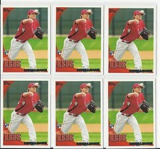 (13) 2010 Topps Mike Leake Rookie RC 13 Card Lot