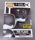 New Funko Pop DC Comics 10 Black & White The Flash Vaulted Hot Topic Exclusive