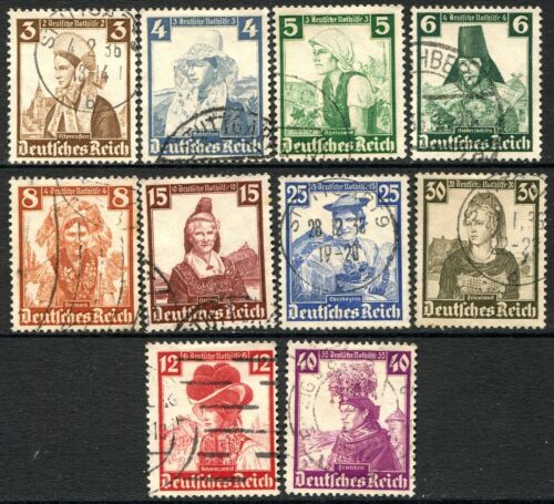 Germany Post Suits Regional - 10 Mint Stamps - Picture 1 of 1