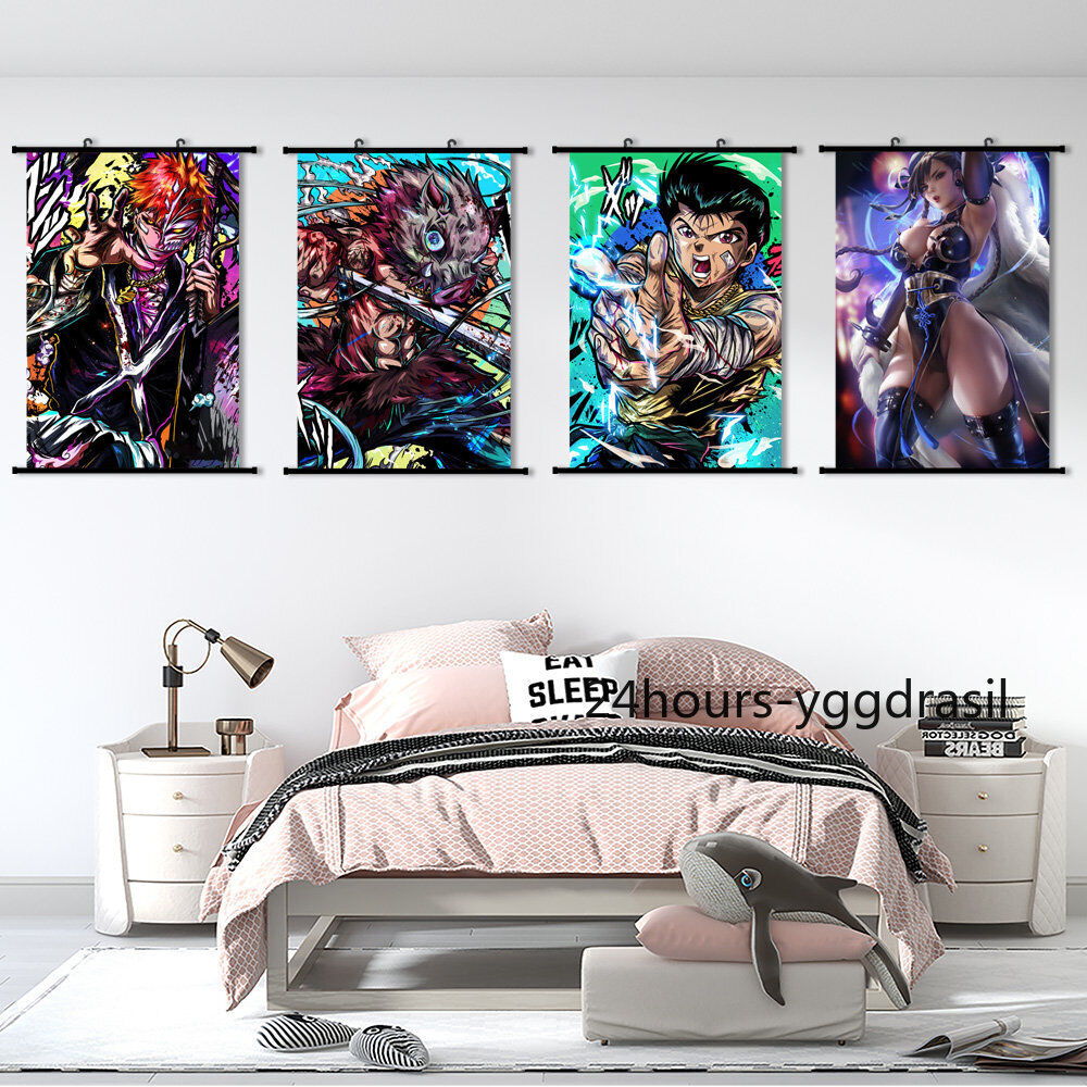  LEUEE Anime Spiritpact Poster Decorative Painting