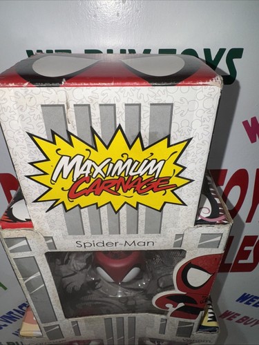 Spider-Man Maximum Carnage Marvel Mini Muggs Set NYCC EXCLUSIVE 2011 New 🔥 - Picture 5 of 12