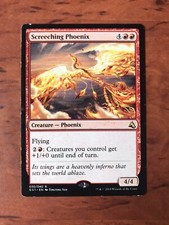 Screeching Phoenix MTG Magic Gathering Card LP Lightly Played Global Series GS1