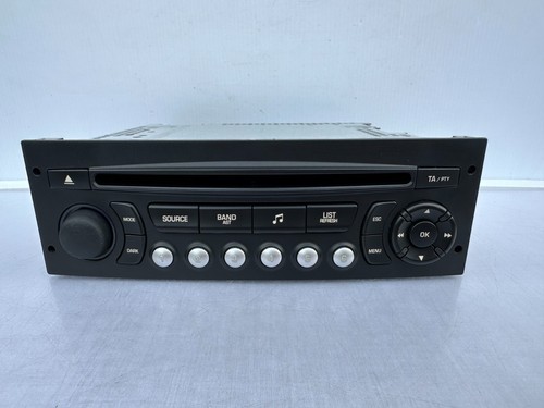 Peugeot Stereo 307 3008 5008 207 Citroen C2 C3 Berlingo RD4 Radio CD MP3 +CODING - Picture 5 of 12