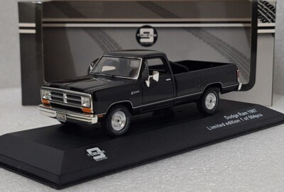 Dodge RAM 1987 Black 1:43 Triple9 T9-43006 1 of 504 PCS Limited