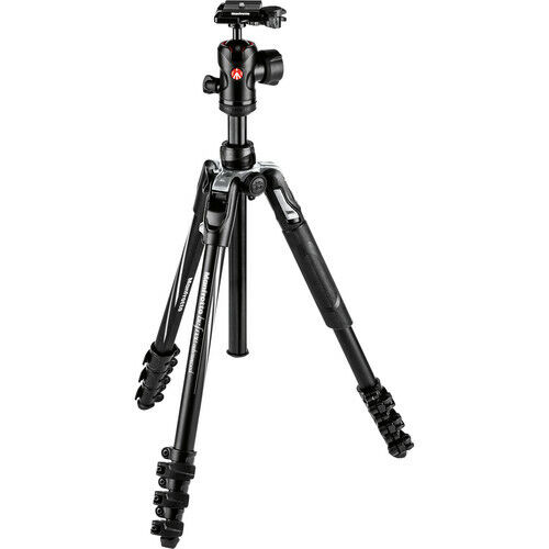 Manfrotto MKBFRLA4BK-BH Befree Advanced Tripod, Black. NoFees! EU Seller! NEW! - Picture 1 of 9