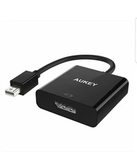 Aukey Mini Display Port to Display Port 4K Adapter Model CB-V8 Black 