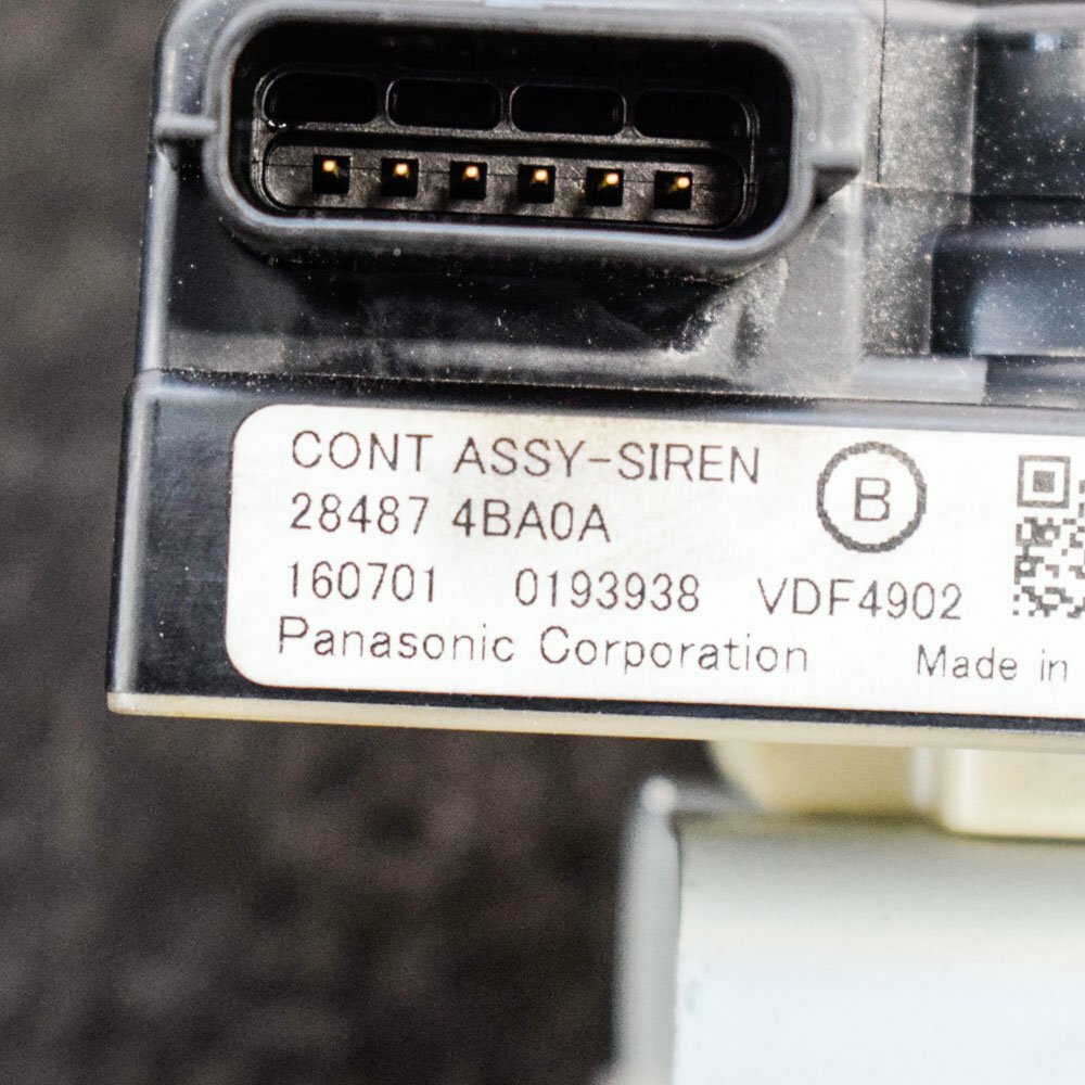 えのの NISSAN QASHQAI Alarm Horn Siren J11 284874BA0A 2016 | eBay