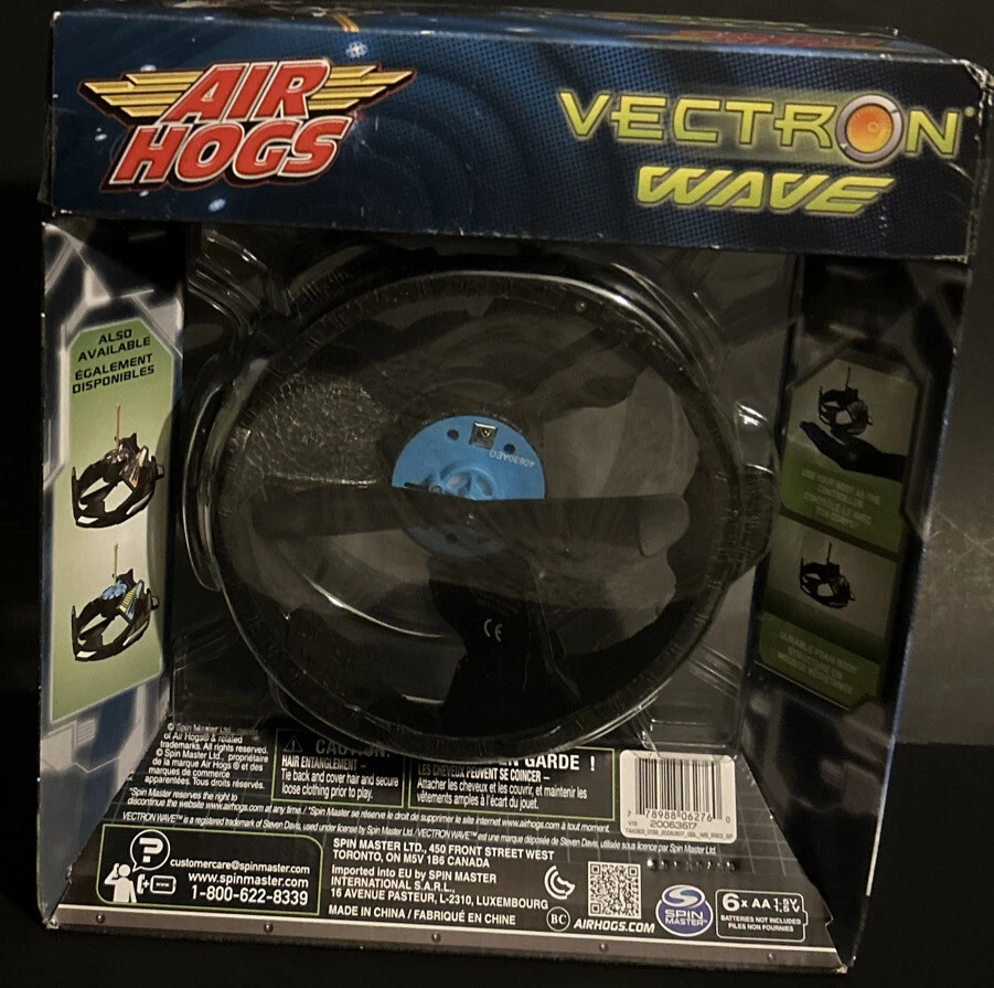 Air Hogs Vectron Wave Hand Control UFO Black, Blue and Yellow Brand New in Box - Image 2 of 3