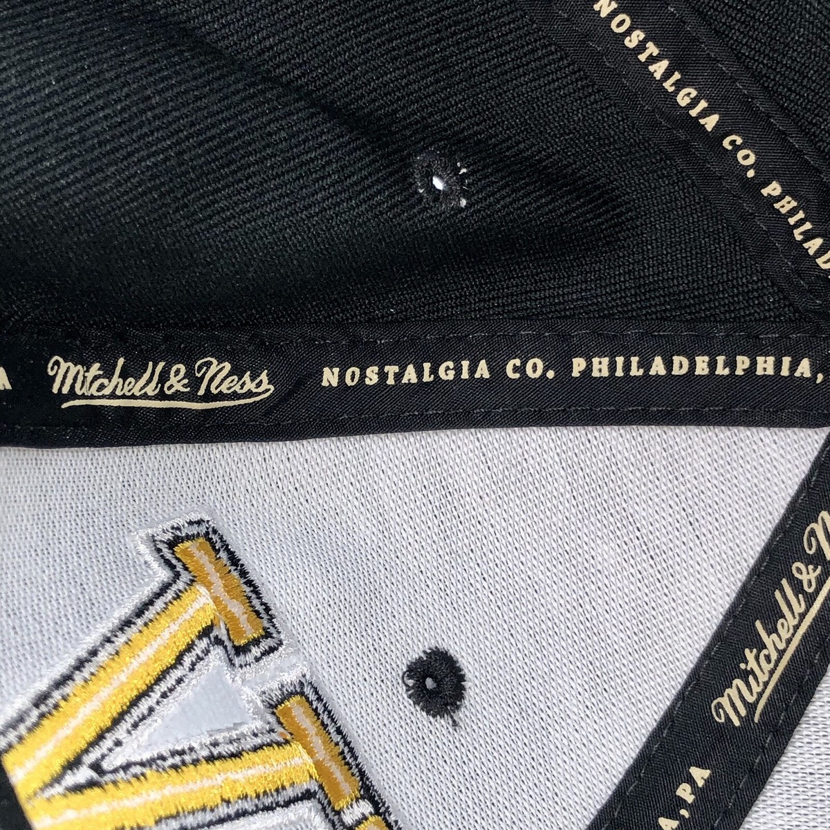 Mitchell & Ness Bruno Mars XXIV K Black Snapback Hat Cap 24k
