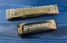 2 Vintage Harmonicas: Hohner International Bluesband World Star Special;