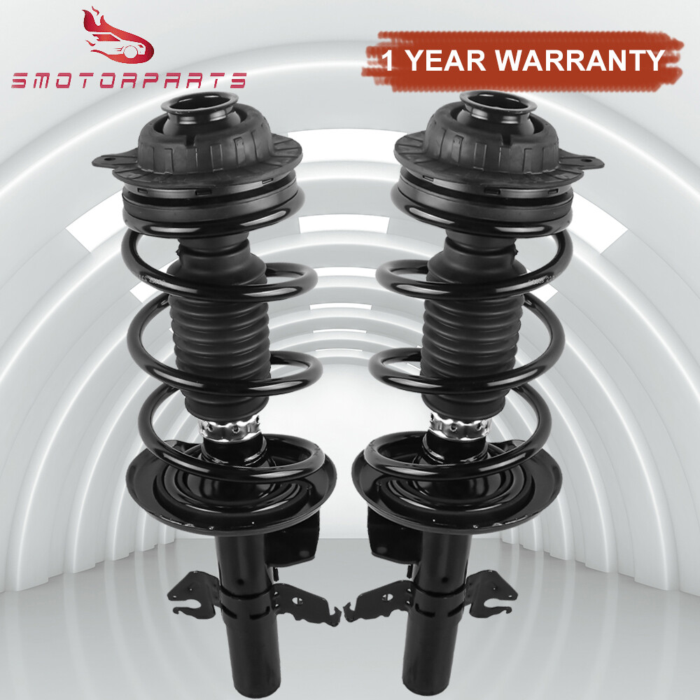 Pair Front Quick Complete Strut-Coil Spring For 2013-2016
