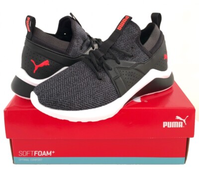 New Puma Optimal Comfort Emergence Running Shoes Black Size