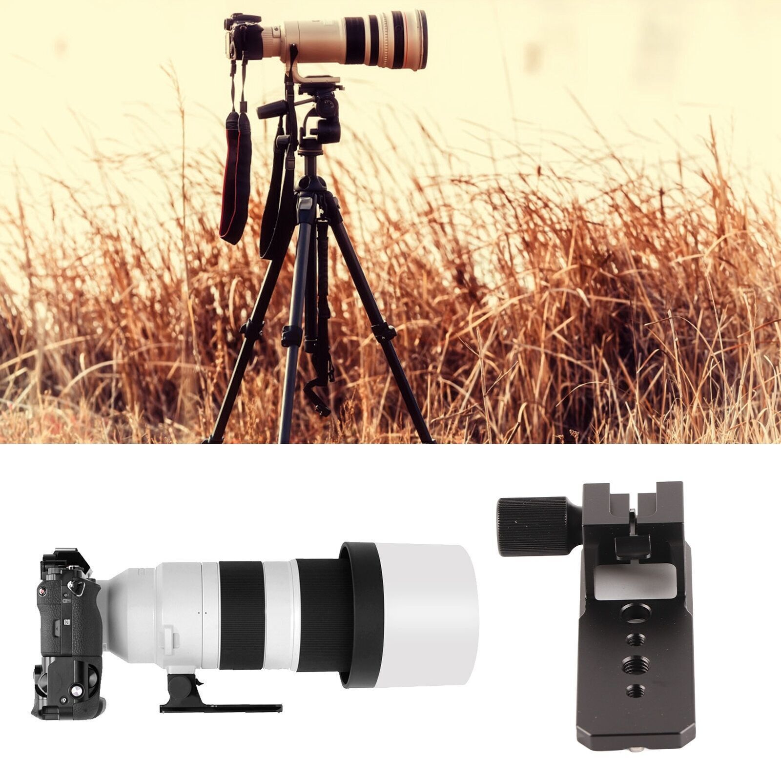 Veledge Lens Support Collar Mount Ring Replacement Base Foot Stand Fit