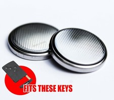 Renault Clio Koleos Batteria di Ricambio per Portachiavi/Telecomando Scheda (2 Batterie)