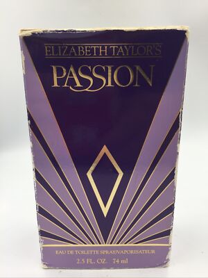 Passion By Elizabeth Taylor 2.5 oz Eau De Toilette Spry for Women Same As See