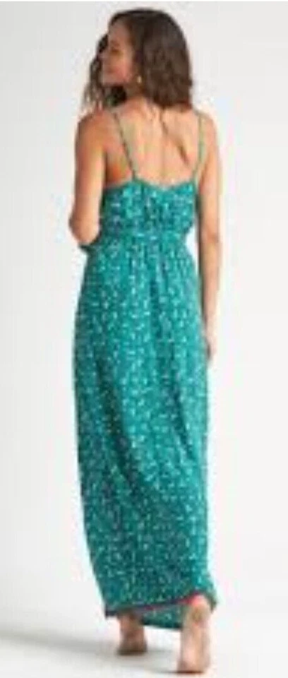 Maxi Vestido para Mujer Billabong Soft Seas Sin Mangas Estampado Talla M Foto 2 de 4