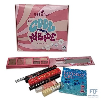 essence PS: cool things inside makeup set, Multi Set, glänzend, acetonfrei, vega