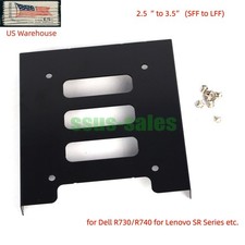 BLK35TO25 2.5" to 3.5" SATA SAS SSD HDD Adapter Bracket Caddy for Server PC NEW