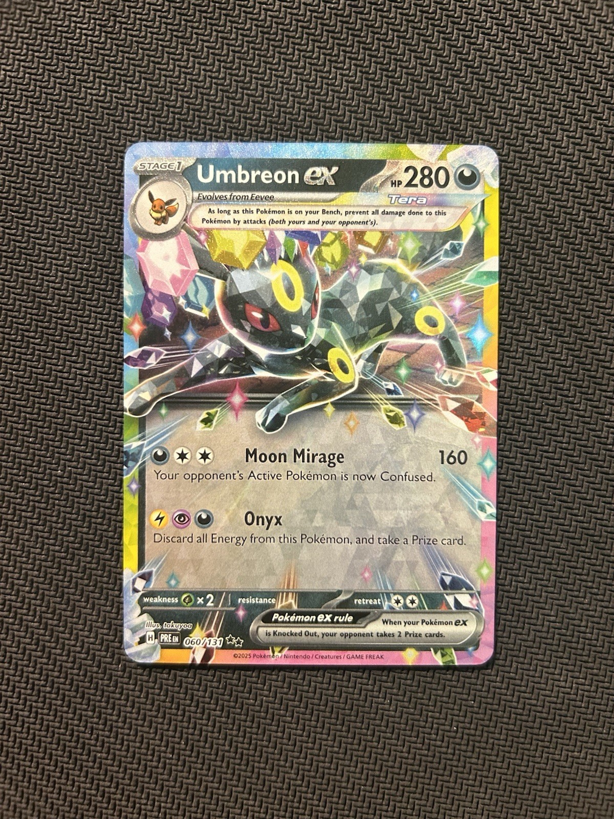 Pokemon TCG Umbreon ex 060/131! NM Condition! See Description!