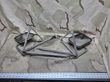 Commercial Large Vintage Chrome Exterior Side View Mirror Classic Lh Rh Oem