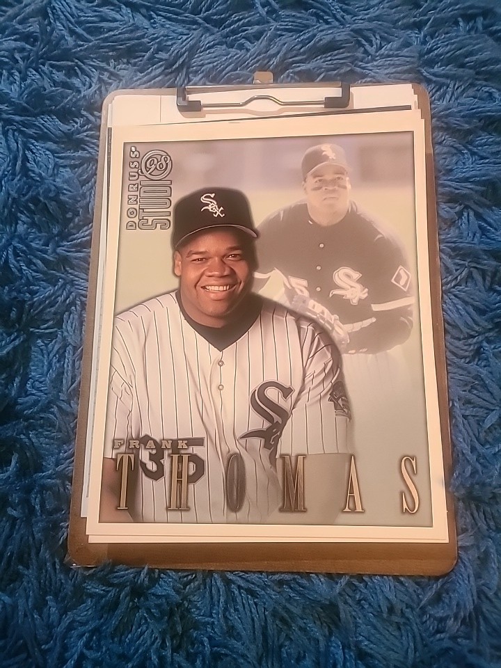 1998 Donruss Studio - 8x10 Portraits Frank Thomas #11