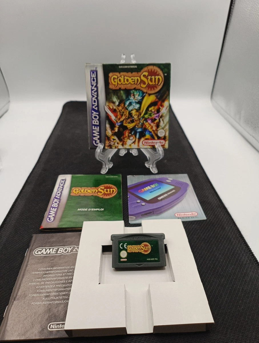 JEU GOLDEN SUN sur Game boy Advance ORIGINAL FRA EUR 31,95 - FR