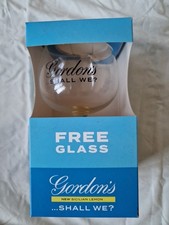 Gordon's "Shall We?" Balloon Glass. New In Box . 