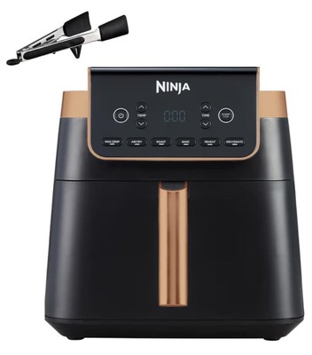 Ninja MAX PRO Hot Air Fryer, 6.2 L, Oil-Free, Large Drawer, Roasting, Baking, 