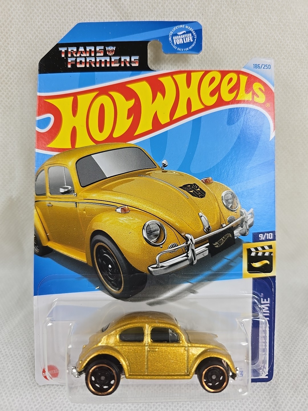 2024 Hot Wheels HW Screen Time Bumblebee Gold VW Bug 9/10 #186 Transformer Movie