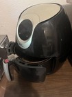 Power AirFryer XL 3.4qt 1500W Air Fryer 7 Settings Timer Temp Ctrl Black — photo 2